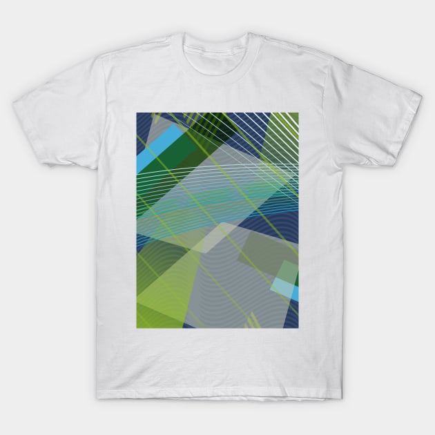 Abstract Pattern T-Shirt by PeteSakeDesigns